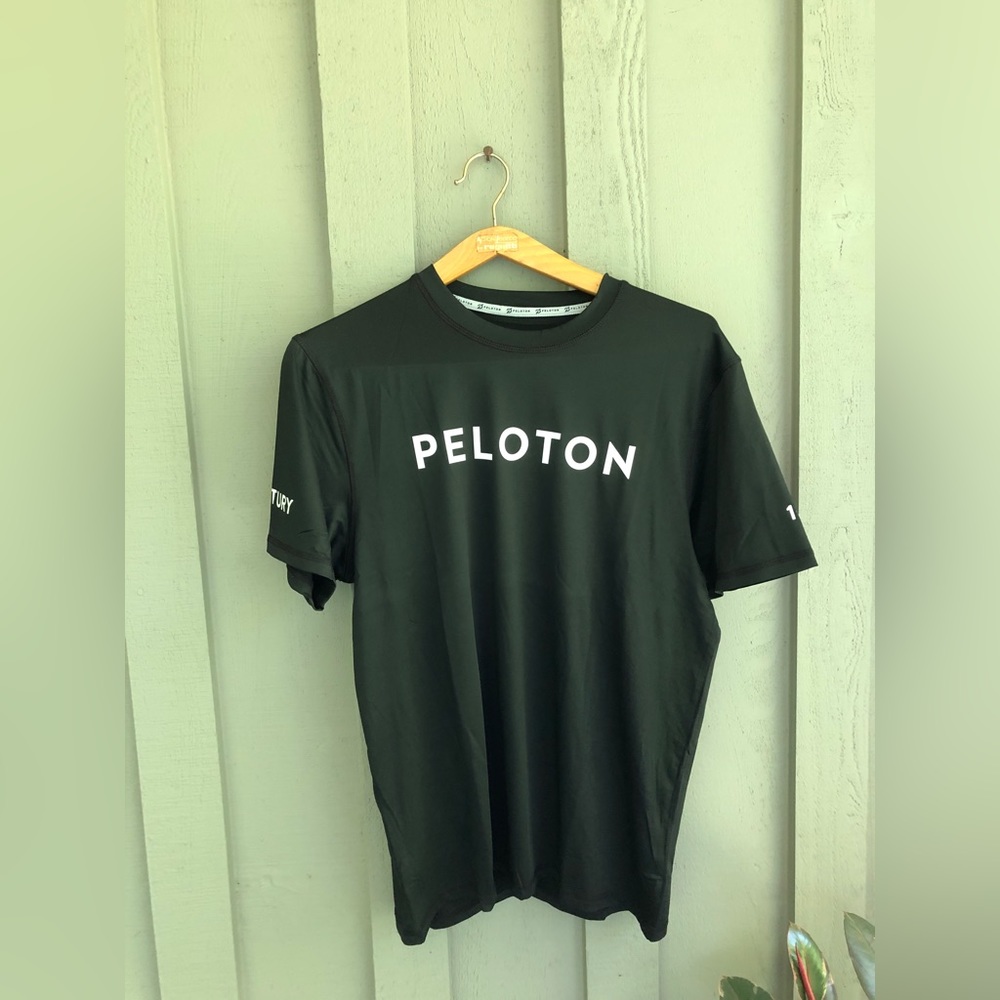 Peloton Century Quik Dri Cycling Shirt Black Size M
